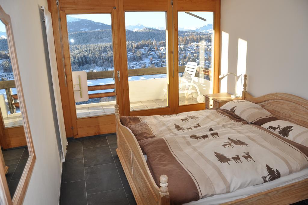 Crap Da Flem - 3.5 Zimmer Ferienwohnung Am Sonnenhang Von Flims Ngoại thất bức ảnh